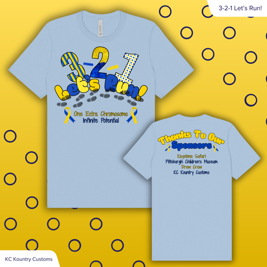 OFFICIAL 3-2-1 Race Shirt - ADULT