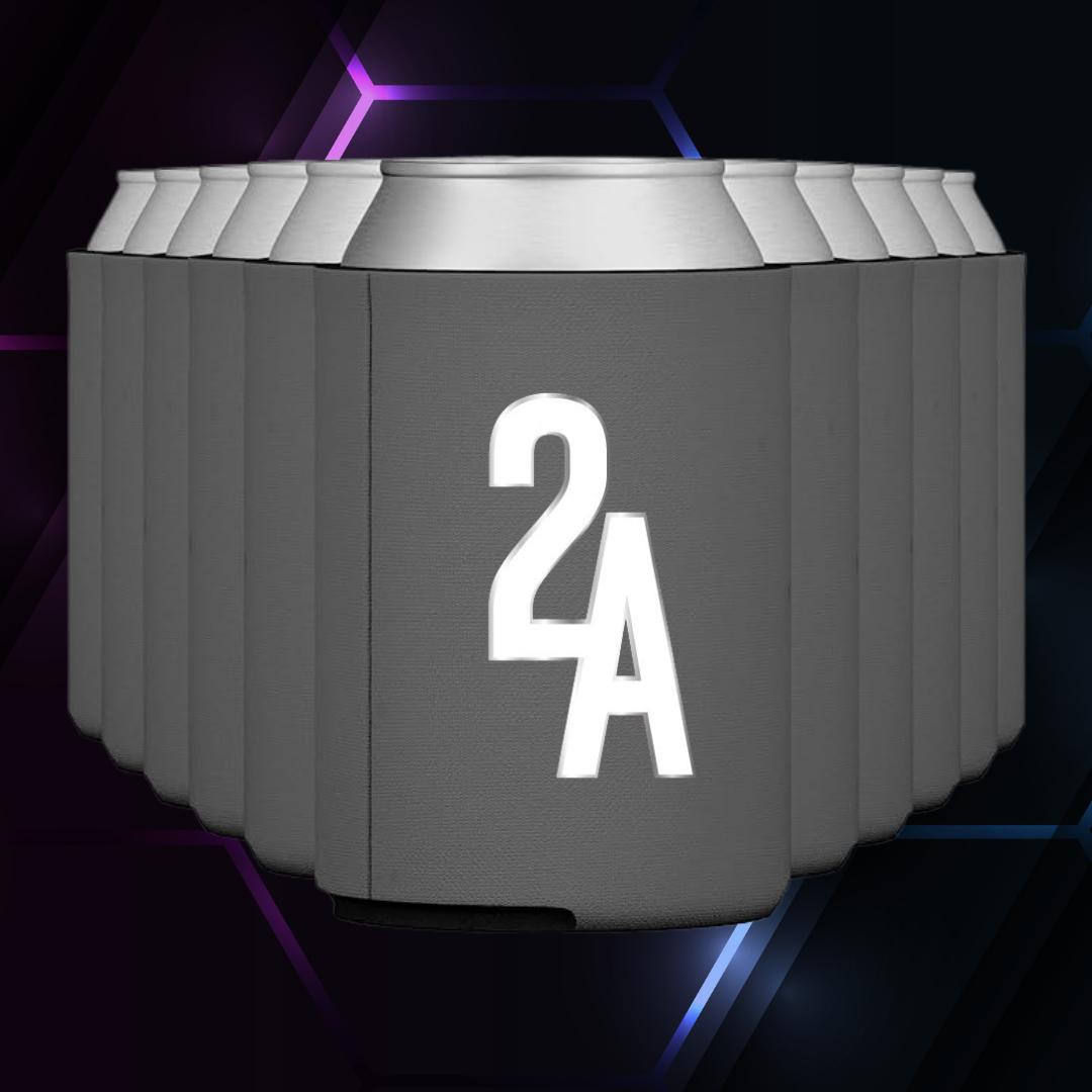 2A Charcoal Koozie