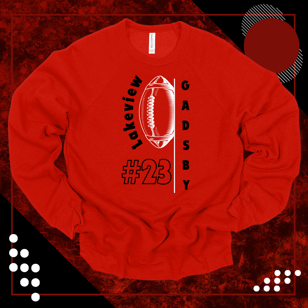 LS *CUSTOM* Football Sweatshirt