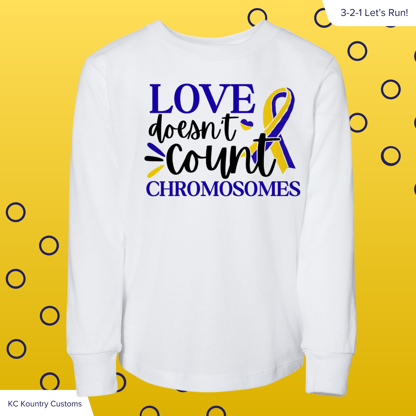 Love Fun Doesn't Count Chromosomes - LONG SLEEVE