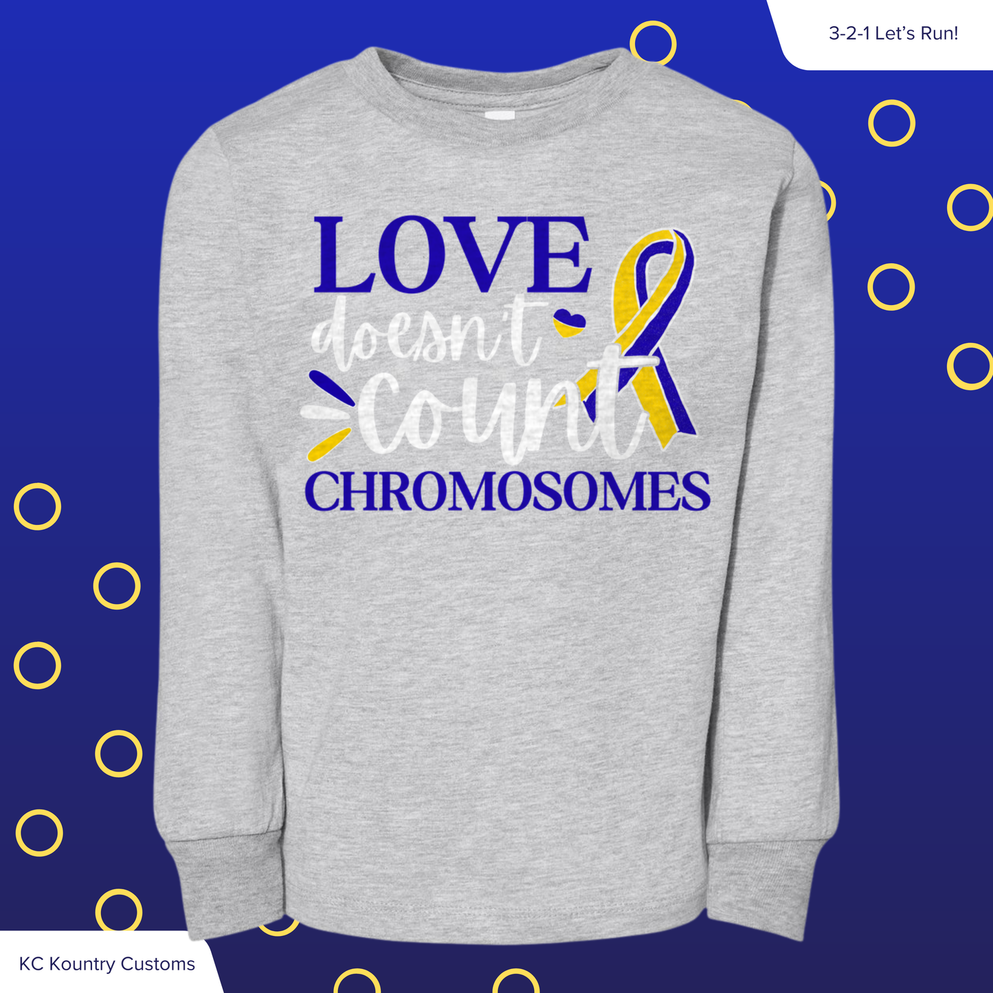 Love Fun Doesn't Count Chromosomes - LONG SLEEVE