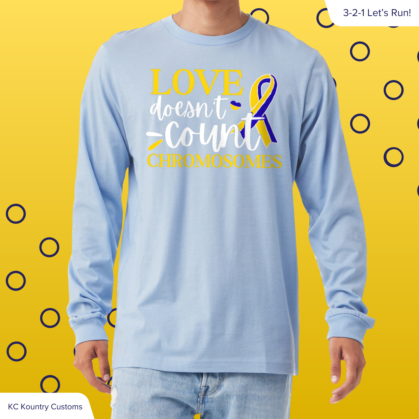 Love Fun Doesn't Count Chromosomes - LONG SLEEVE