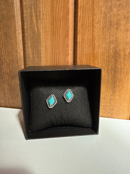 Turquoise Stud Earrings
