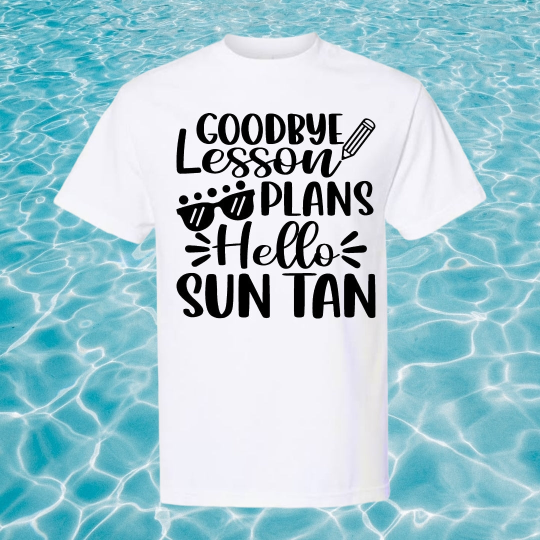 Goodbye Lesson Plans Tee