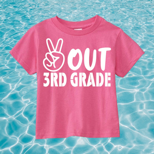 Peace Out Grade Tee