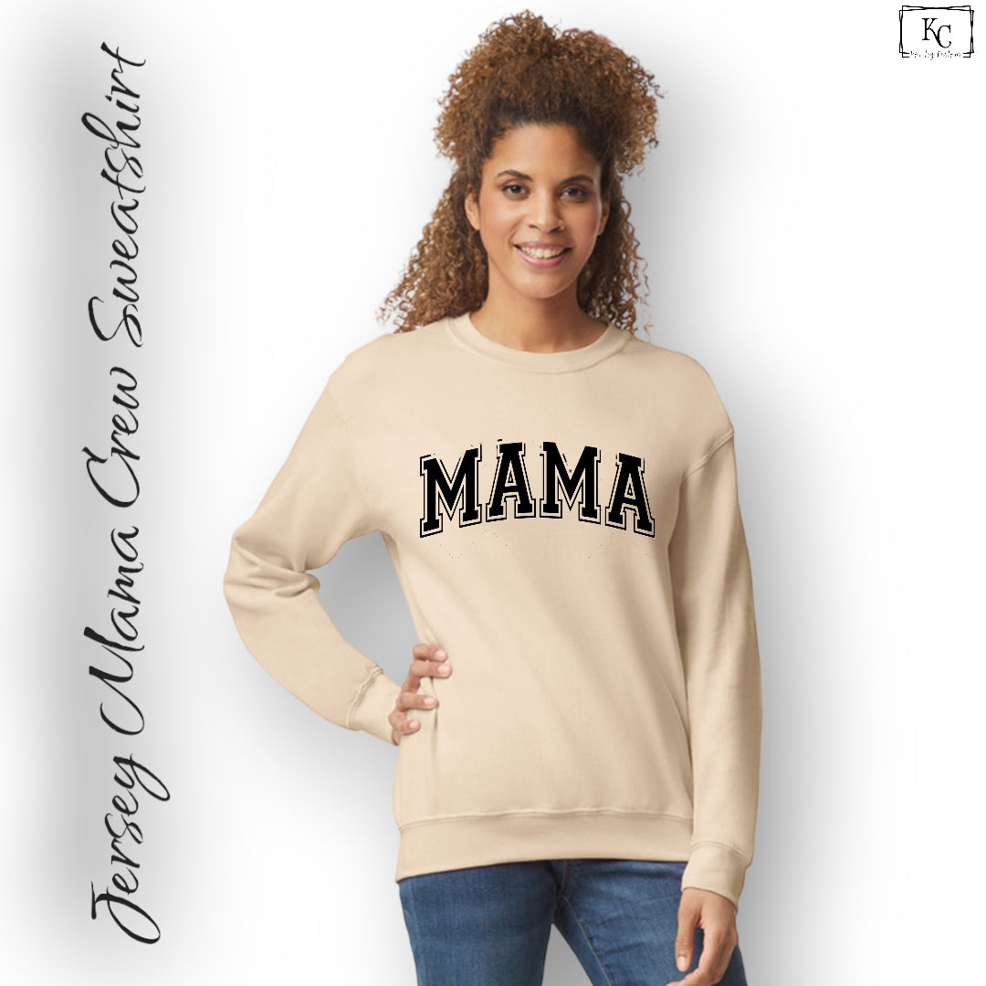 Jersey Mama Crew Sweatshirt