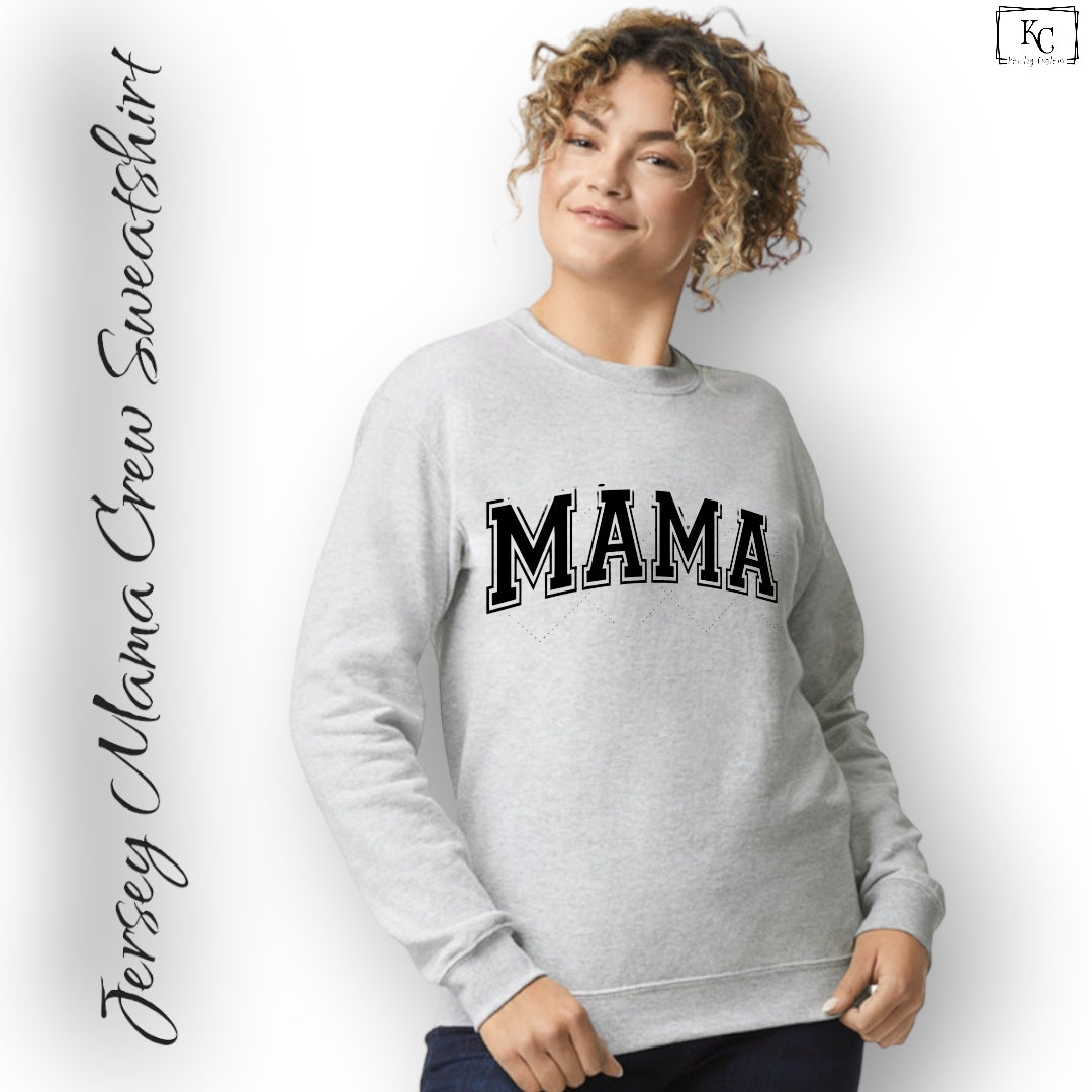 Jersey Mama Crew Sweatshirt