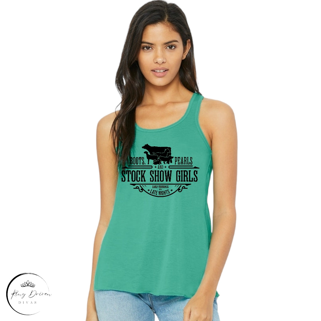 Stock Show Girls RACERBACK TANK