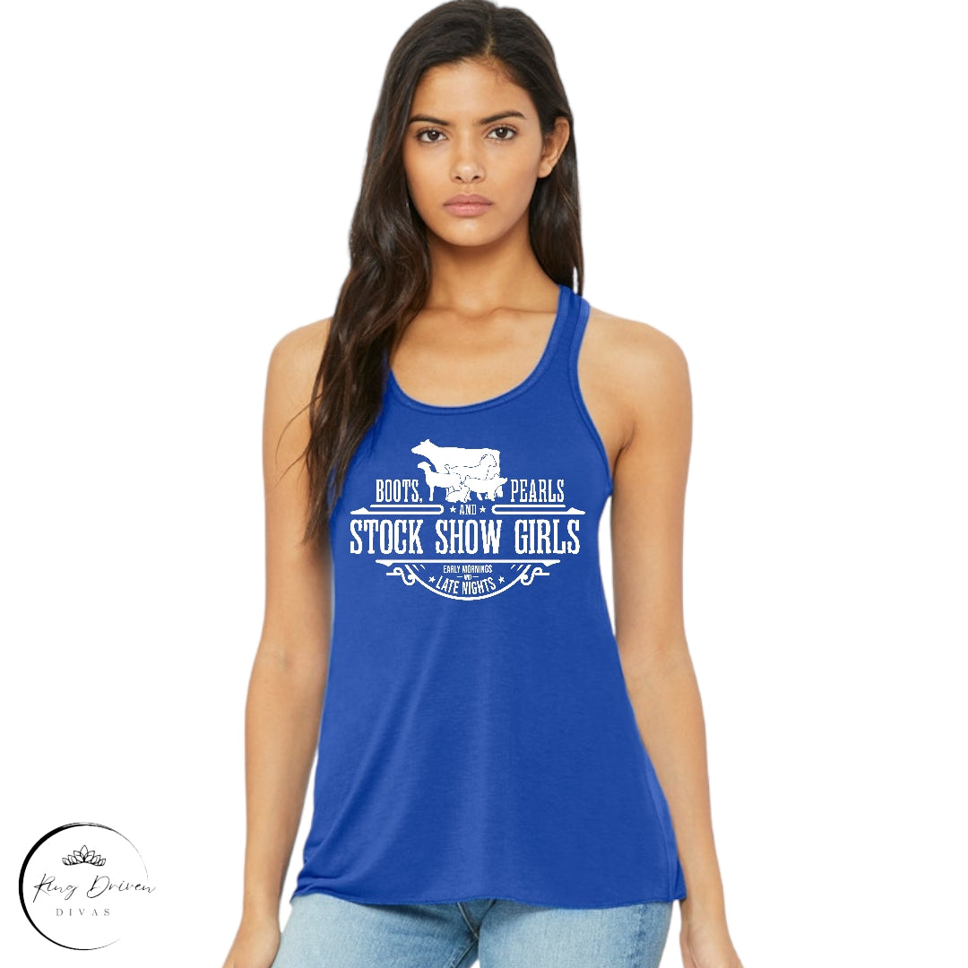 Stock Show Girls RACERBACK TANK