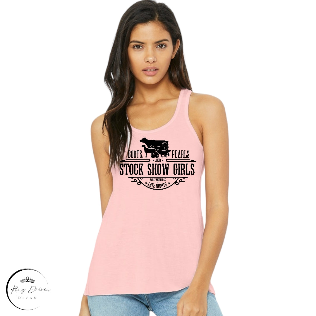 Stock Show Girls RACERBACK TANK