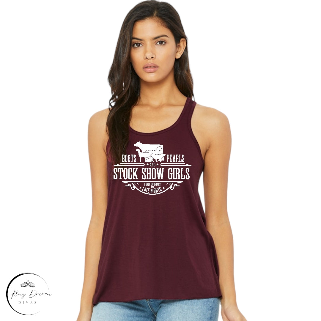 Stock Show Girls RACERBACK TANK