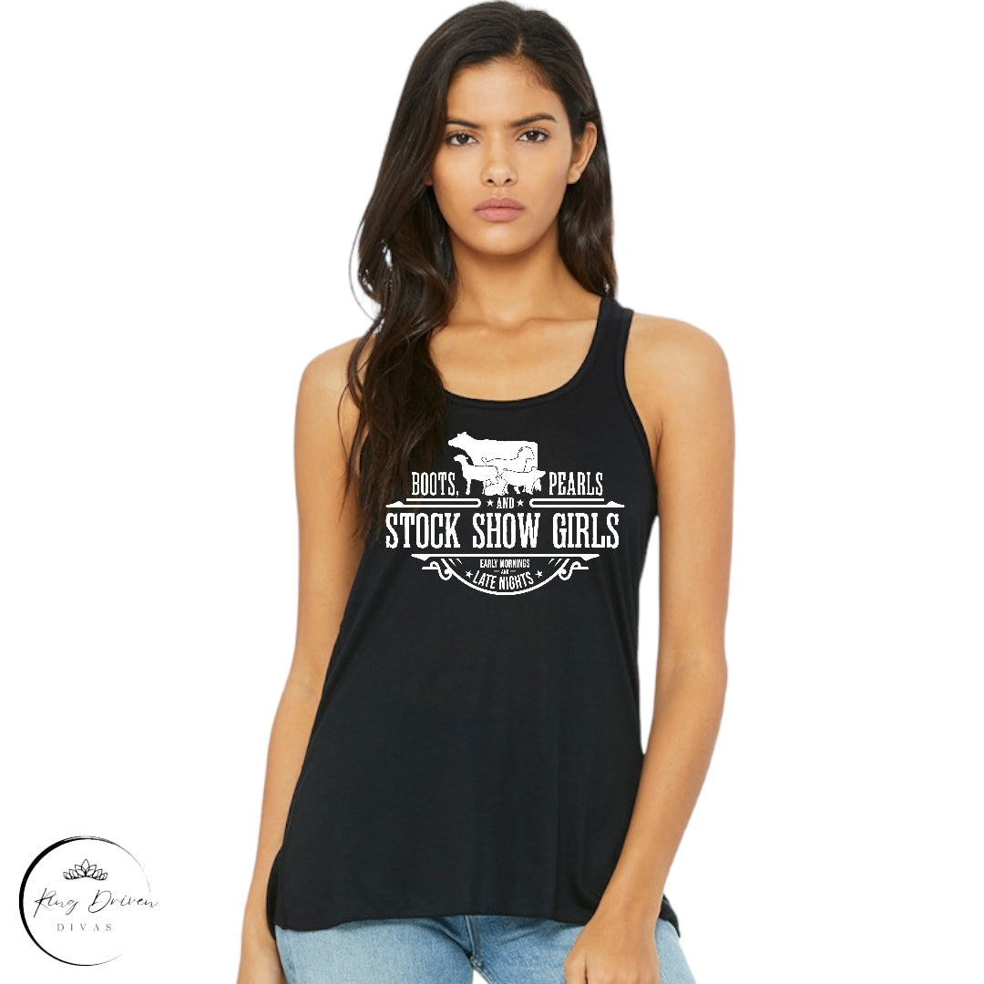 Stock Show Girls RACERBACK TANK