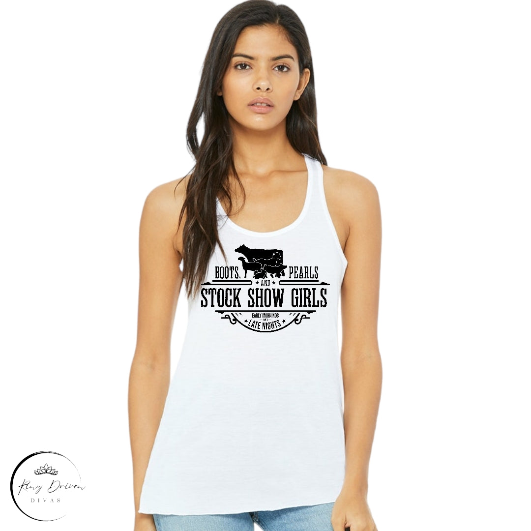 Stock Show Girls RACERBACK TANK