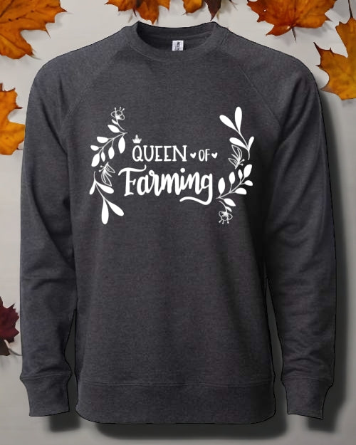 Queen of Farming CREWNECK