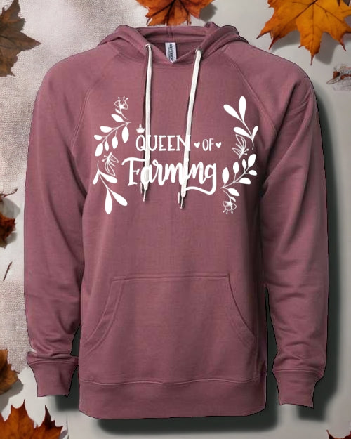 Queen of Farming HOODIE