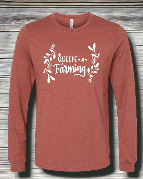 Queen of Farming LONG SLEEVE