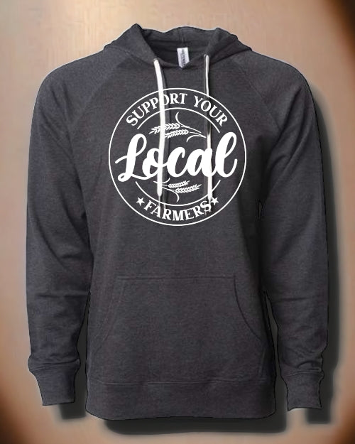 Support Your Local Farmers HOODIE