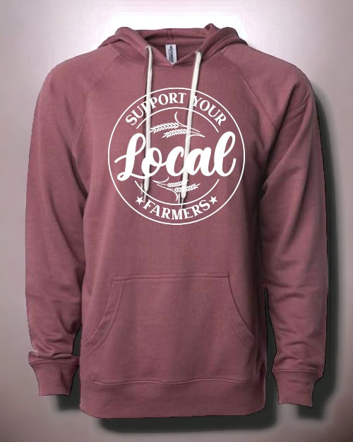 Support Your Local Farmers HOODIE