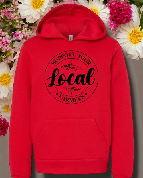 Support Your Local "Little" Farmers HOODIE