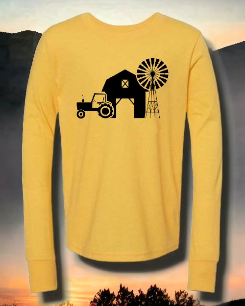 Barn Scene LONG SLEEVE