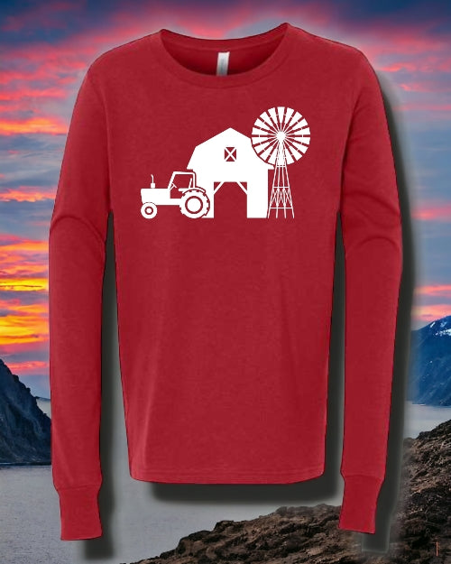 Barn Scene LONG SLEEVE