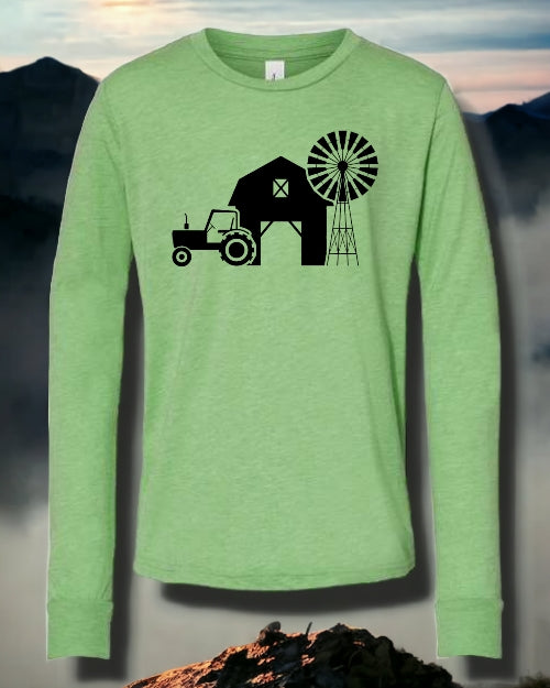 Barn Scene LONG SLEEVE