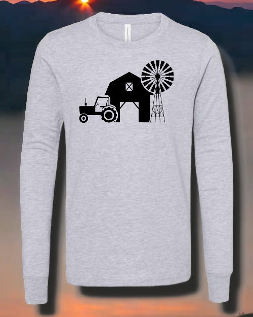 Barn Scene LONG SLEEVE