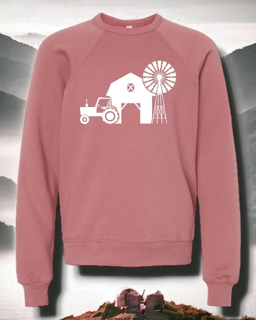 Barn Scene CREWNECK