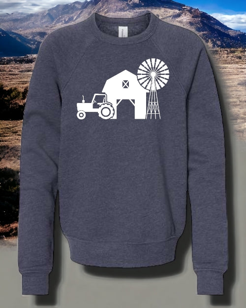 Barn Scene CREWNECK