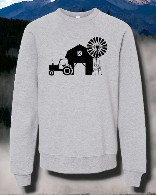 Barn Scene CREWNECK