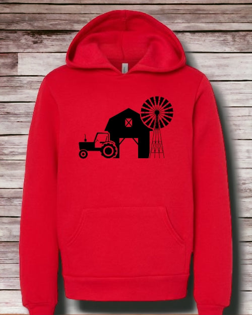 Barn Scene HOODIE