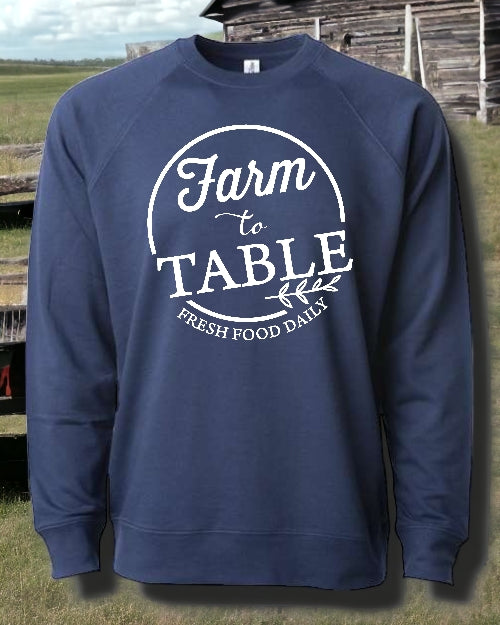 Farm to Table CREWNECK