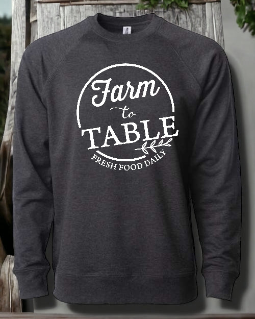 Farm to Table CREWNECK