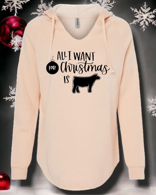 All I Want For Christmas is *Livestock* HOODIE