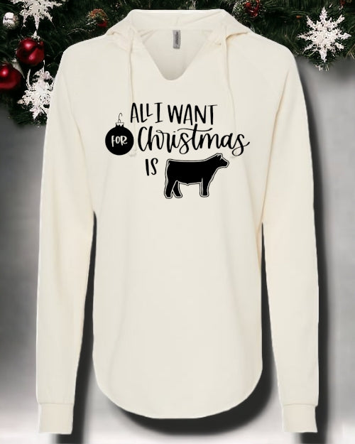 All I Want For Christmas is *Livestock* HOODIE