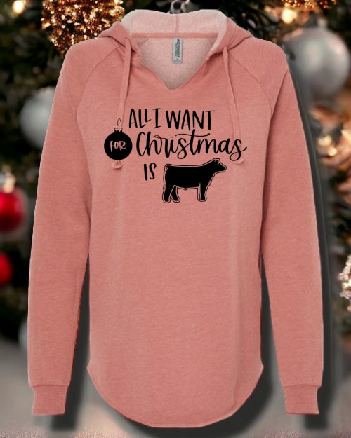 All I Want For Christmas is *Livestock* HOODIE