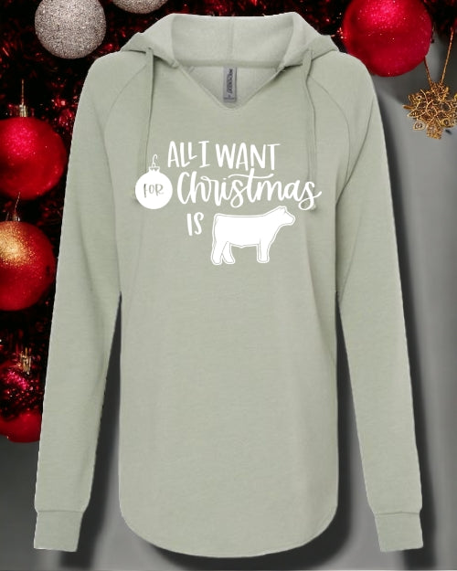 All I Want For Christmas is *Livestock* HOODIE