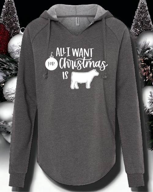 All I Want For Christmas is *Livestock* HOODIE