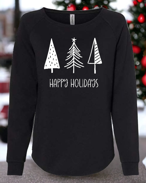 Happy Holidays CREWNECK