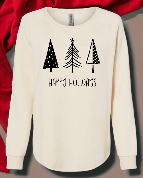 Happy Holidays CREWNECK