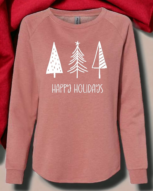 Happy Holidays CREWNECK