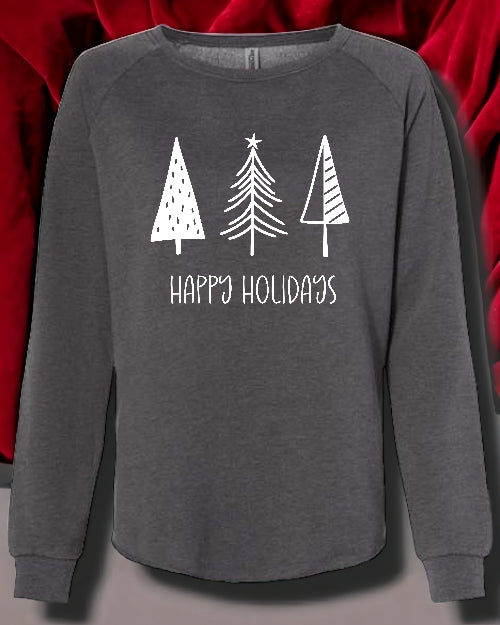 Happy Holidays CREWNECK