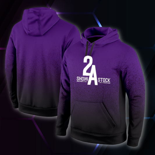 2A Purple Fade Hoodie