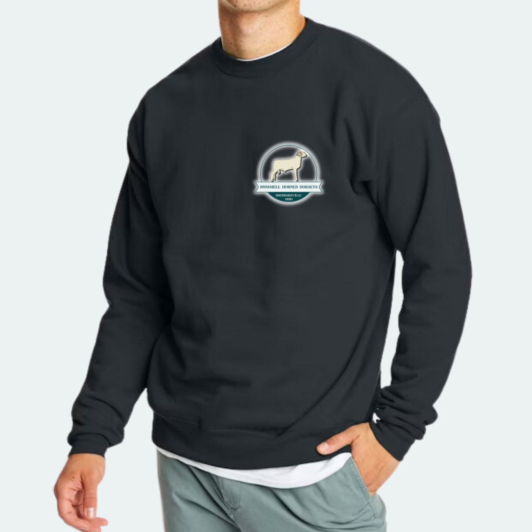 RHD Black Crewneck Sweatshirt