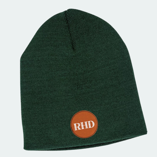 RHD Spruce Beanie with Patch