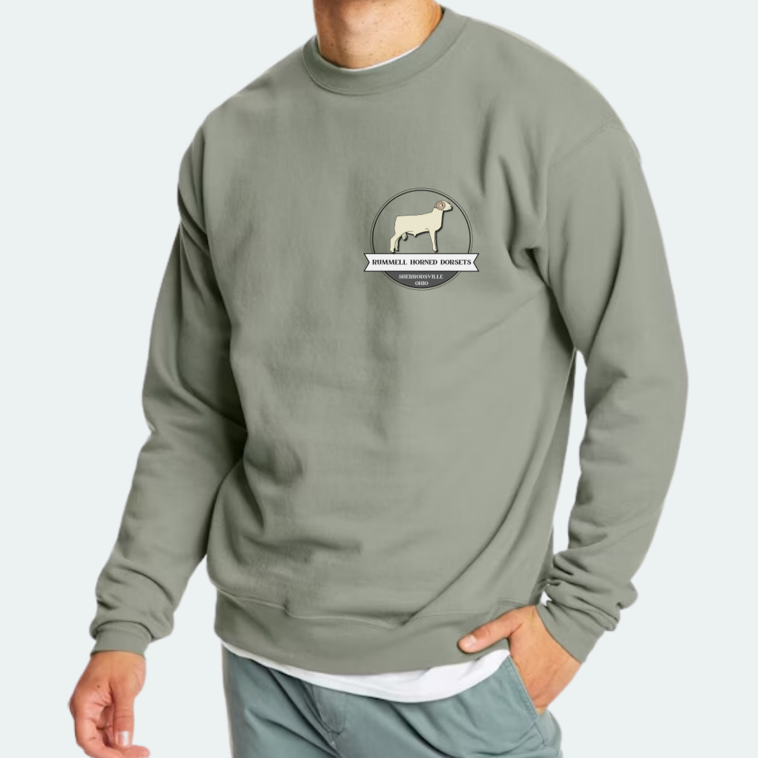 RHD Stonewash Green Crewneck Sweatshirt