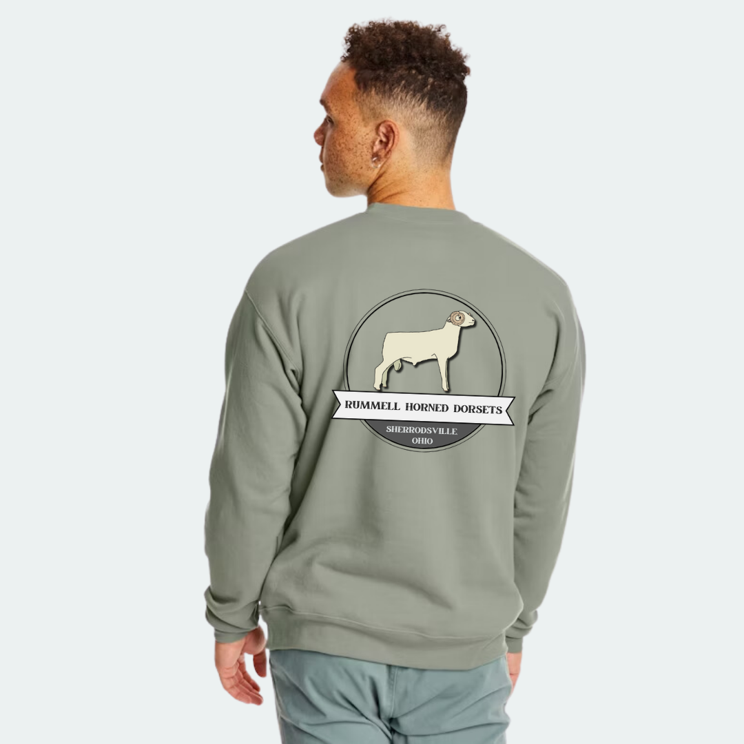 RHD Stonewash Green Crewneck Sweatshirt