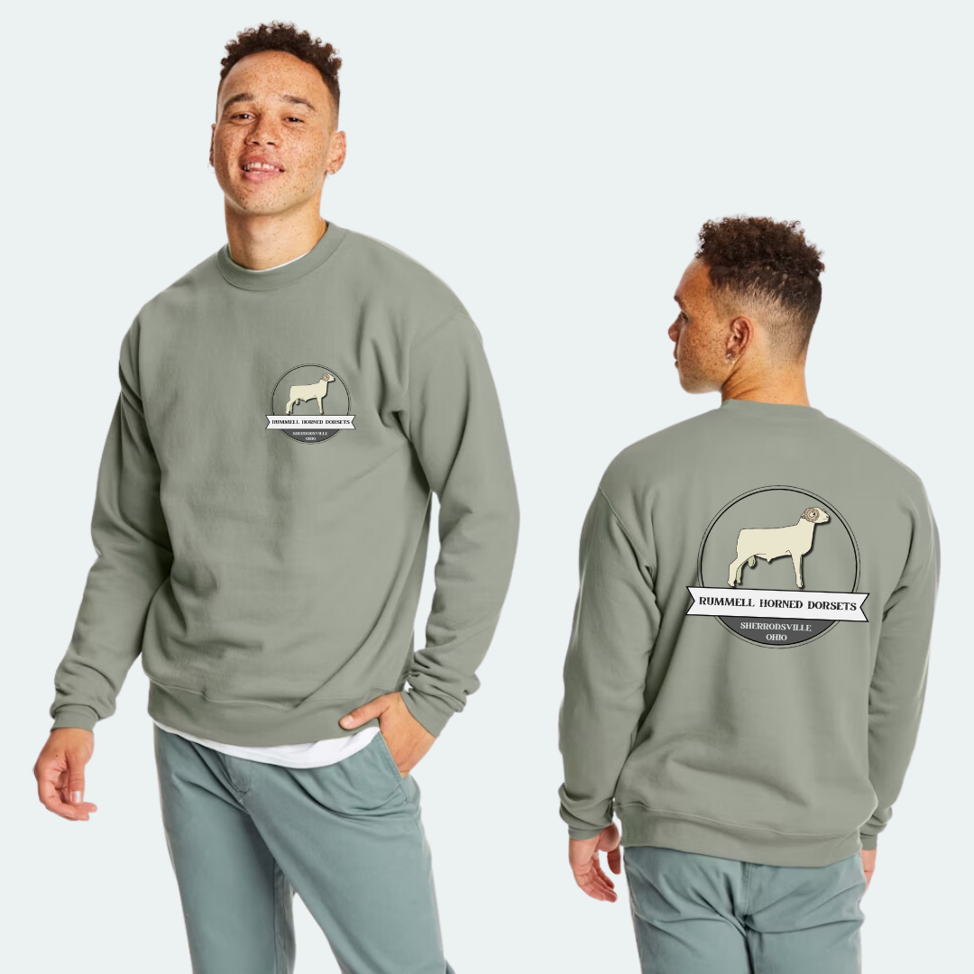 RHD Stonewash Green Crewneck Sweatshirt