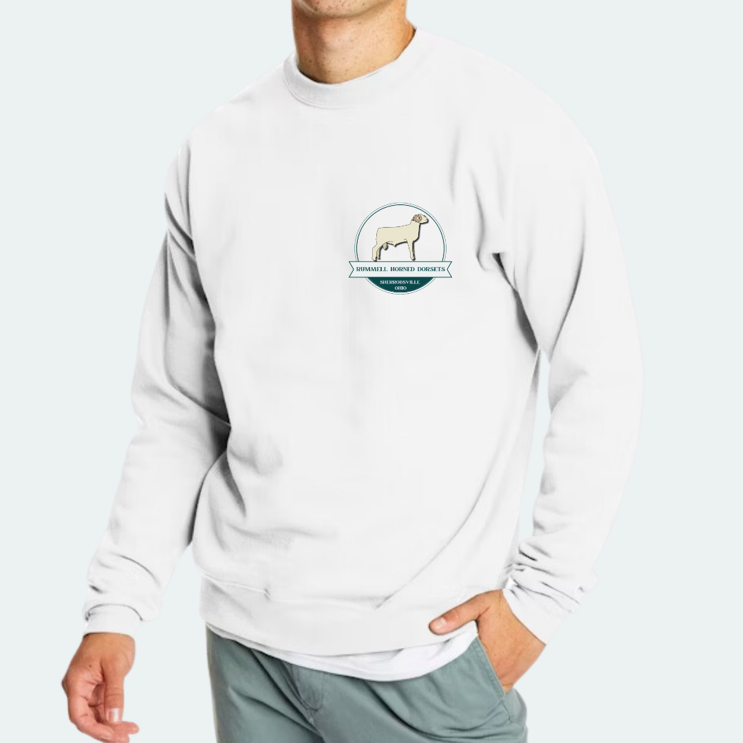 RHD White Crewneck Sweatshirt