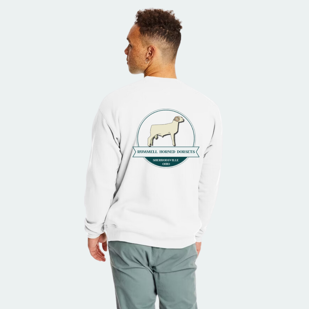 RHD White Crewneck Sweatshirt